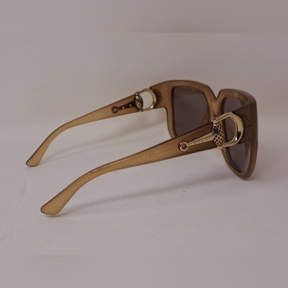 NWT Gucci Women's Sunglasses Horsebit Oversized Square GG3713/S 56mm 56-17-120 - Picture 12 of 16